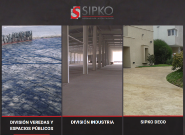 Diseño y Desarrollo sitio web Sipko.